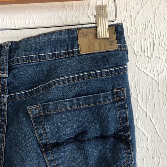 USPA Kate Skinny Stretchy Jeans 3/4 - Picture 3 of 7